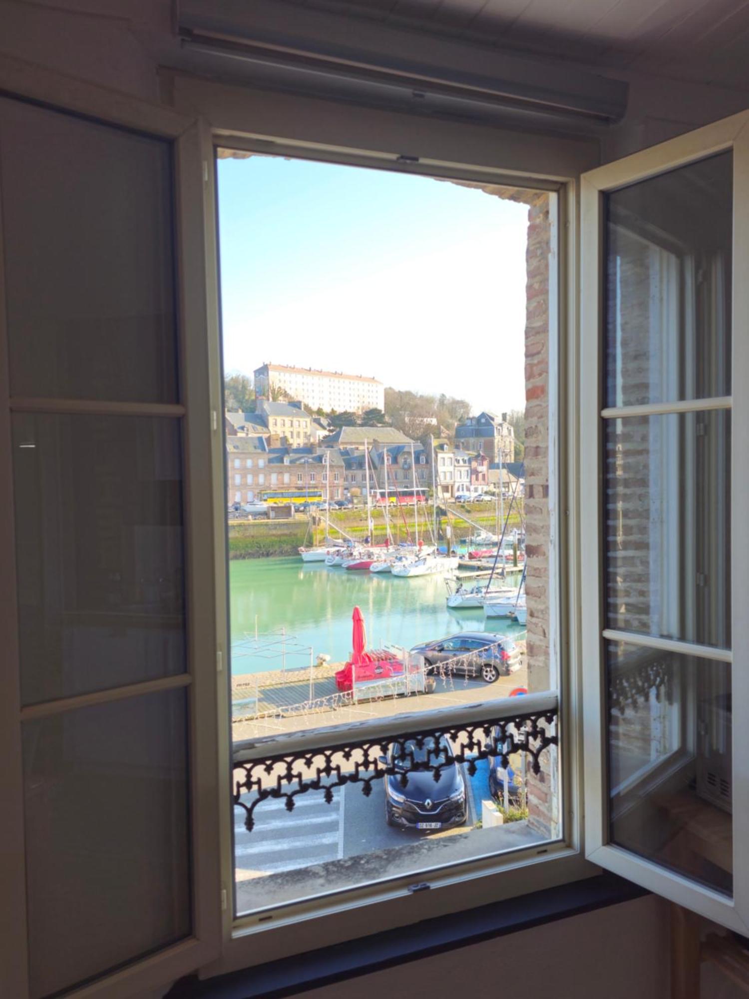Ferienwohnung L'Atelier- Duplex Vue Magnifique Sur Le Port- Saint-Valery-en-Caux Exterior foto