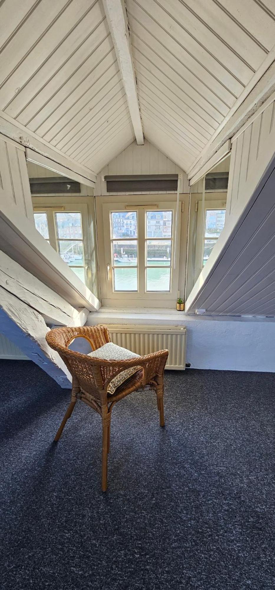 Ferienwohnung L'Atelier- Duplex Vue Magnifique Sur Le Port- Saint-Valery-en-Caux Exterior foto