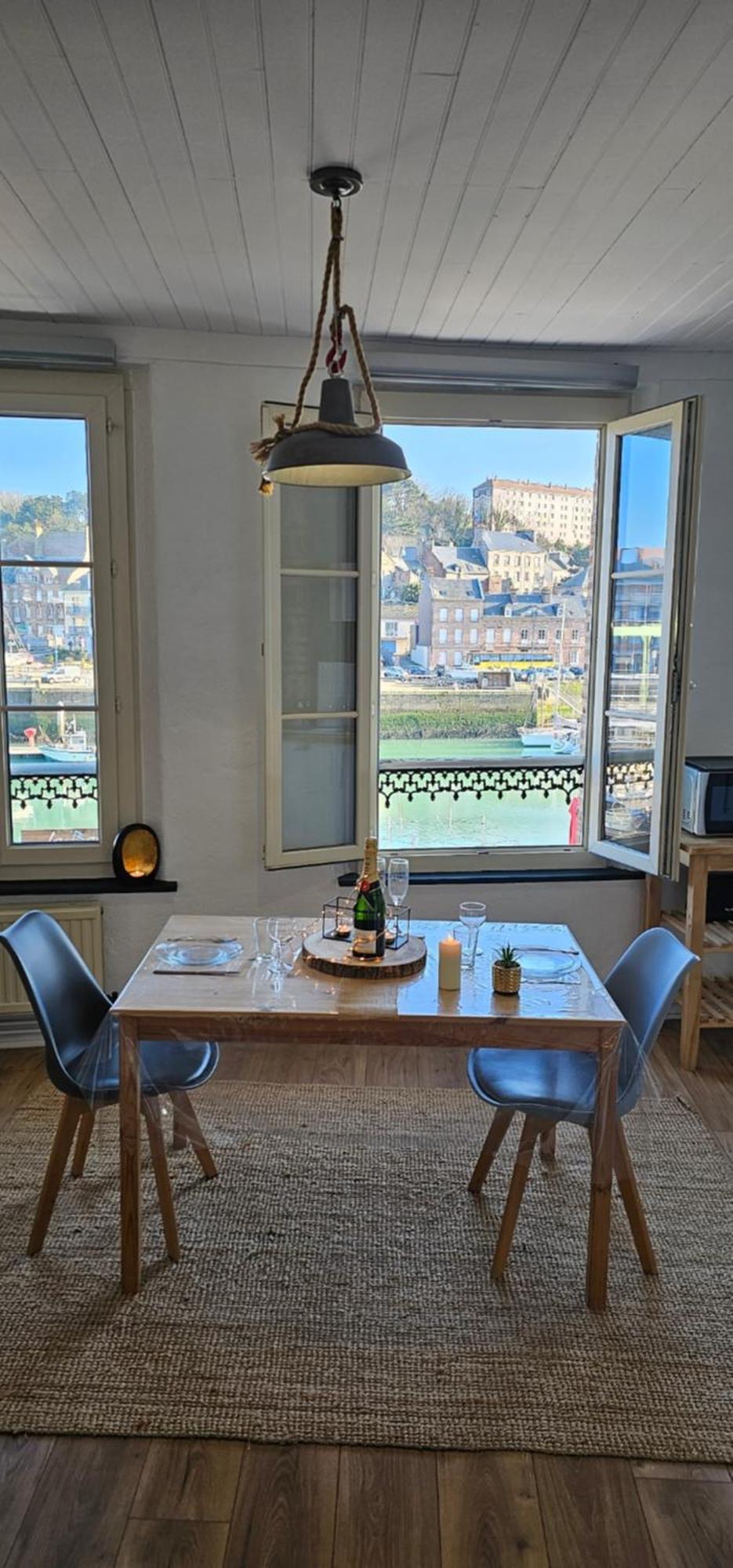 Ferienwohnung L'Atelier- Duplex Vue Magnifique Sur Le Port- Saint-Valery-en-Caux Exterior foto
