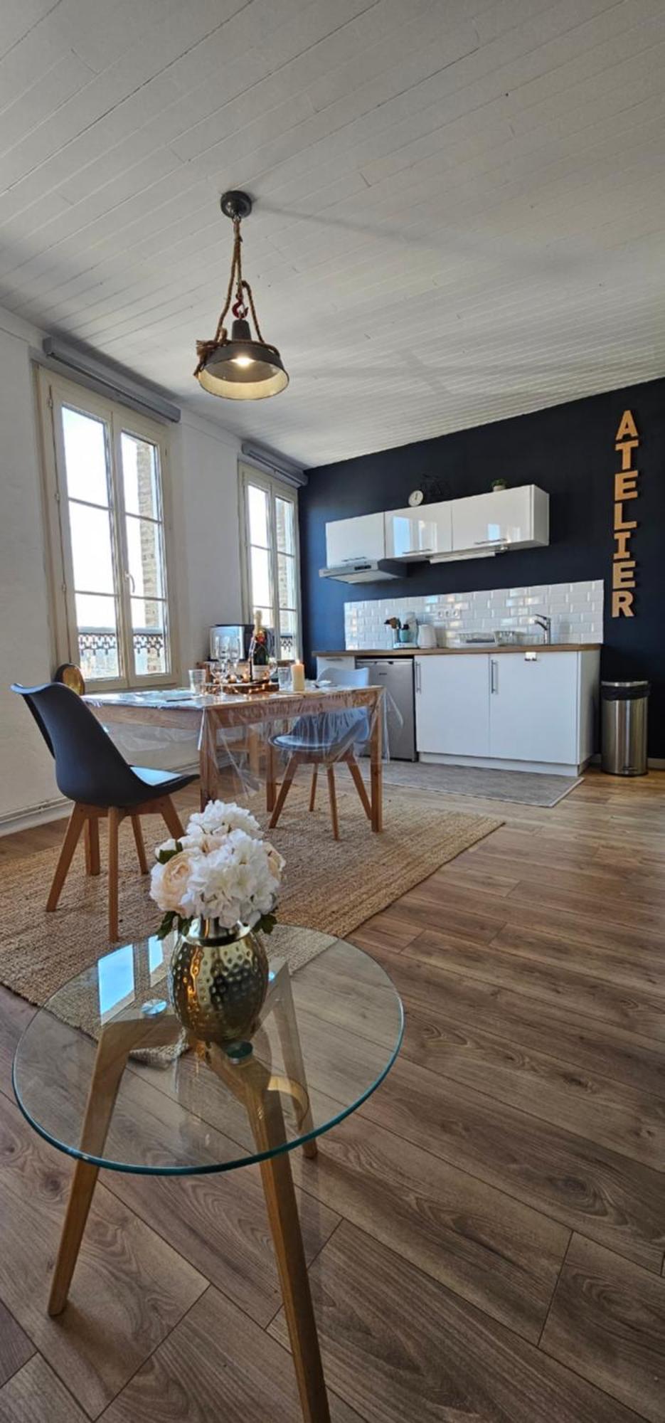 Ferienwohnung L'Atelier- Duplex Vue Magnifique Sur Le Port- Saint-Valery-en-Caux Exterior foto