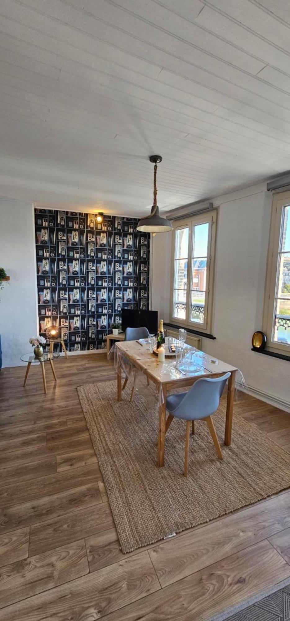Ferienwohnung L'Atelier- Duplex Vue Magnifique Sur Le Port- Saint-Valery-en-Caux Exterior foto