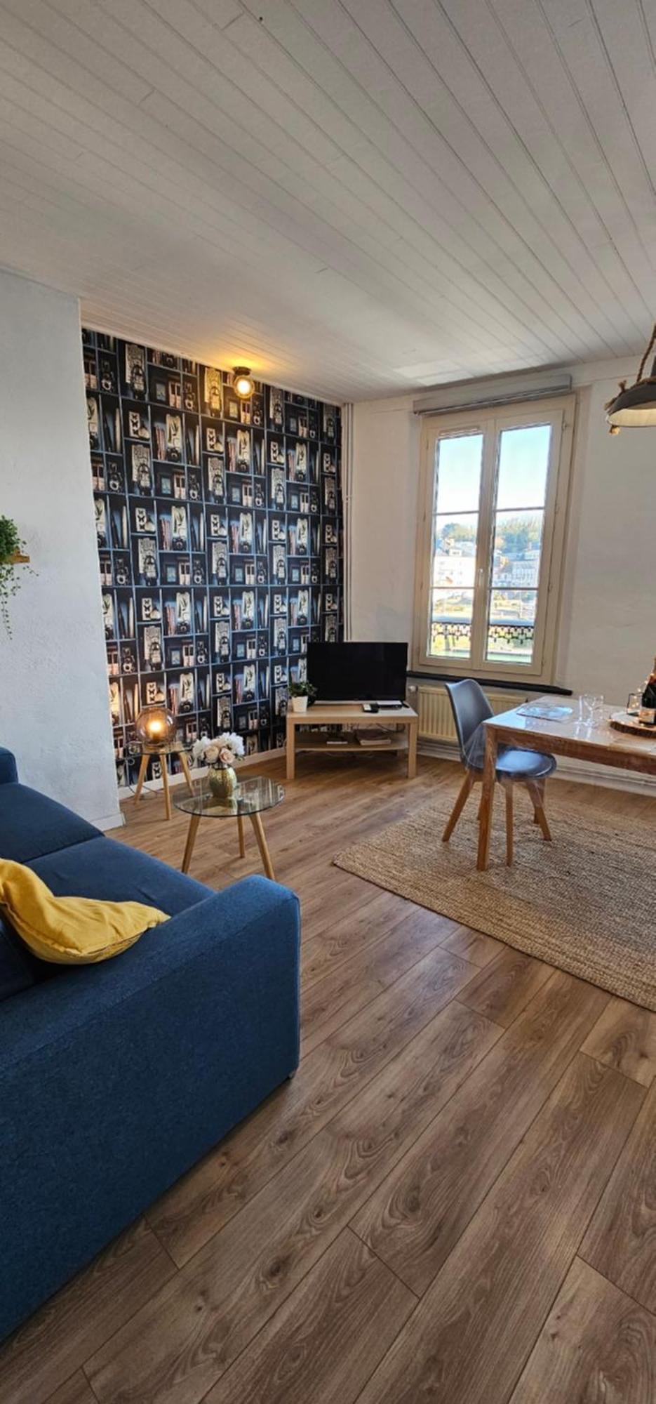 Ferienwohnung L'Atelier- Duplex Vue Magnifique Sur Le Port- Saint-Valery-en-Caux Exterior foto