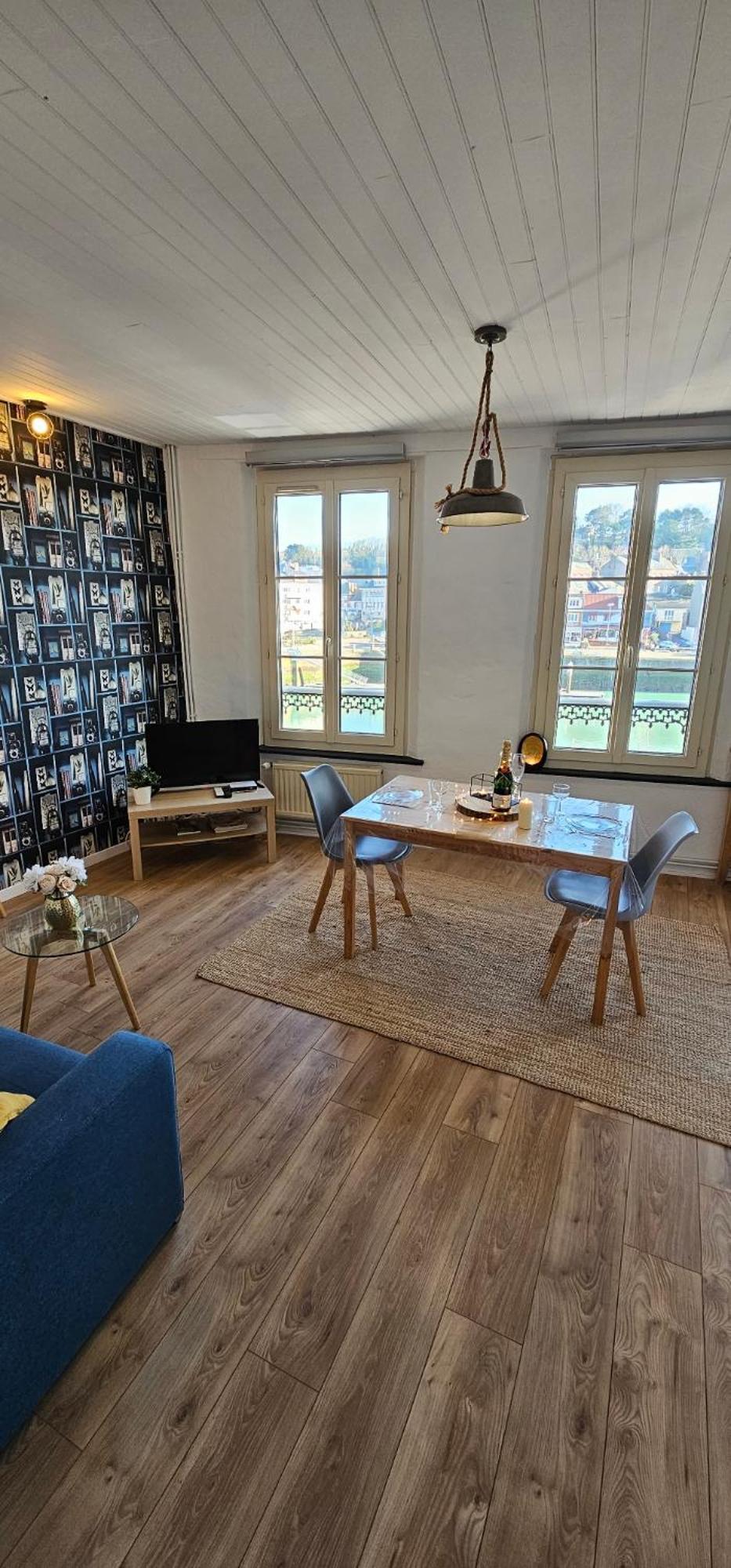 Ferienwohnung L'Atelier- Duplex Vue Magnifique Sur Le Port- Saint-Valery-en-Caux Exterior foto